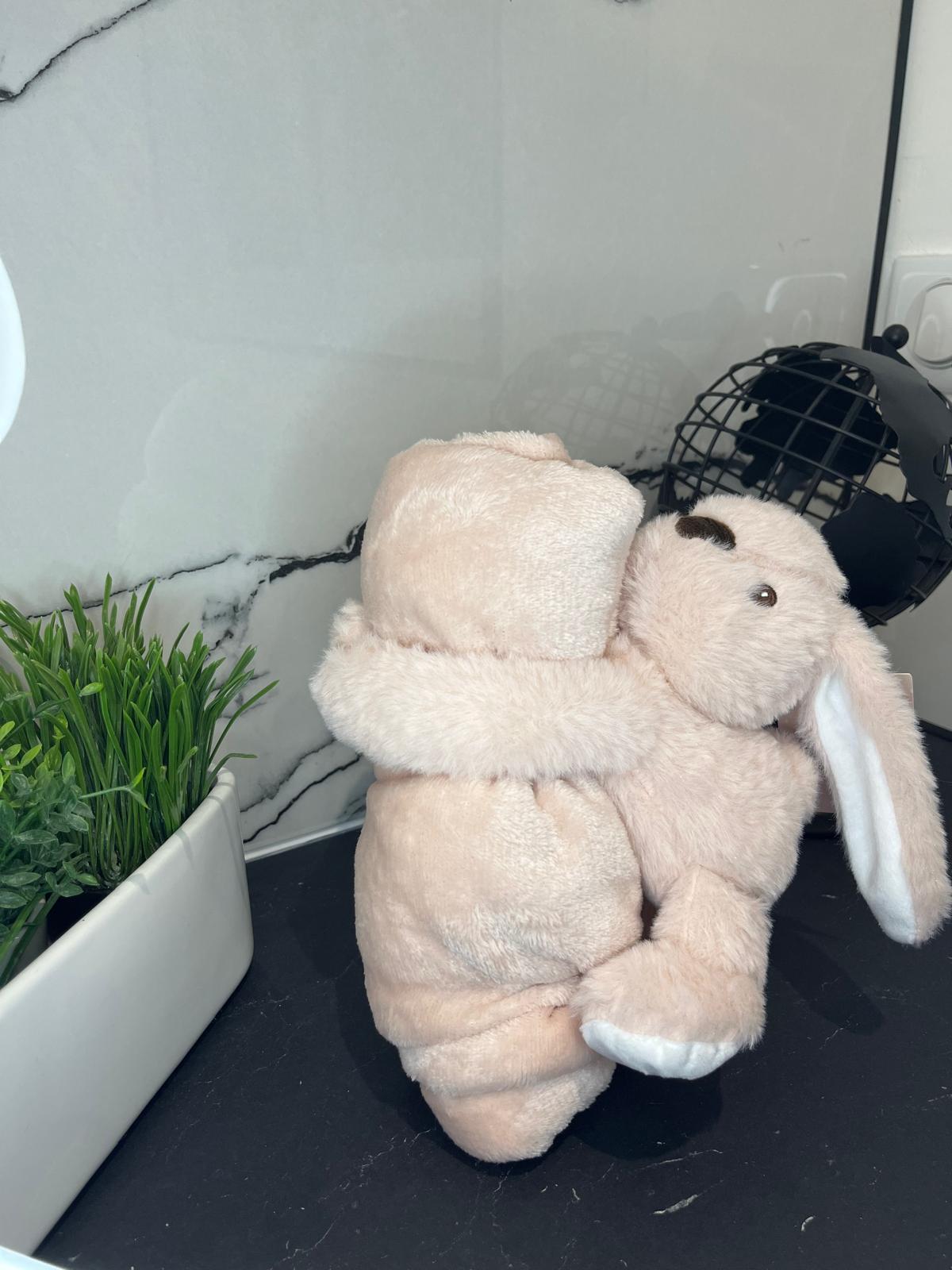 Doudou Lapin + Plaid