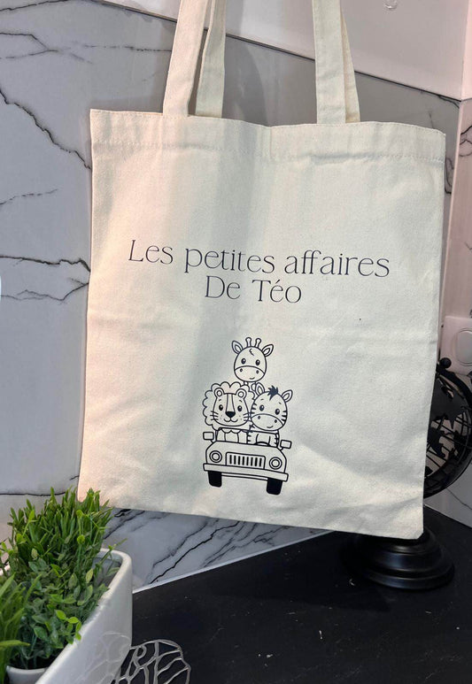 Tote Bag "Les p'tites affaires de"